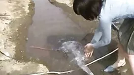 Hitam besar pria di  ...
